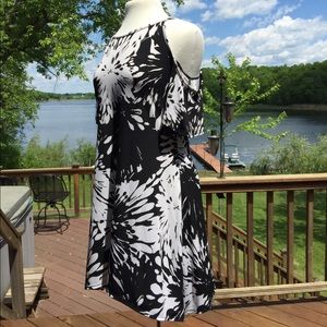 Cold shoulder summer dress